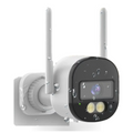 Caméra de surveillance extérieure WiFi HD SentinHome, étanche, vue de face